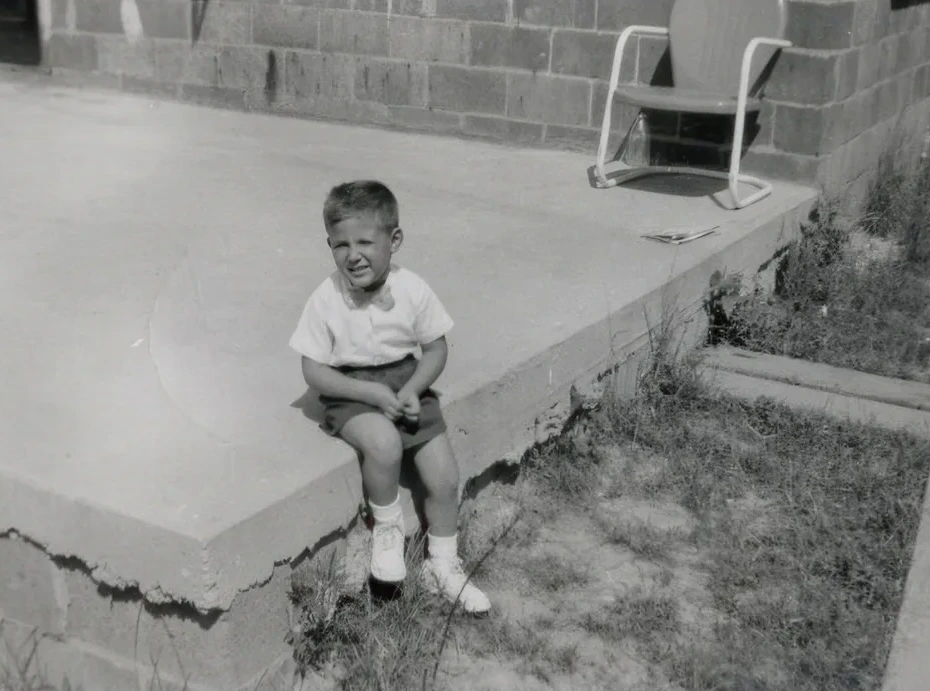 Joe Cerisano as a young child