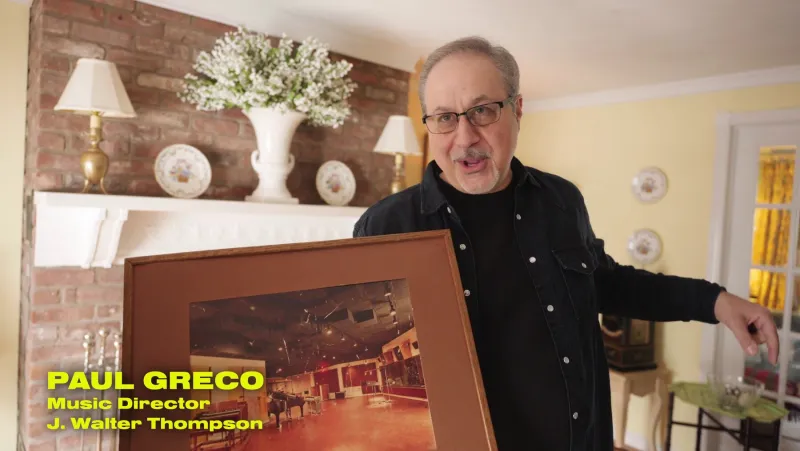 Paul Greco on camera